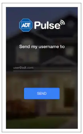 How do I reset my ADT Pulse app password?