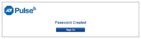 How do I reset my ADT Pulse app password?