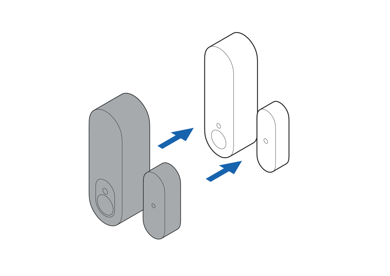 ADT Smart Home Security- Door/Window Sensor Covers DWCOVER-SR ...