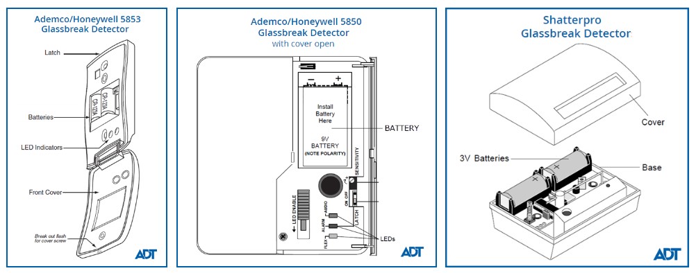 Glassbreak Detector Battery Replacement (Ademco/Honeywell 5853 and 5850 ...