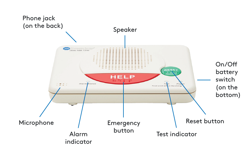 ADT Medical Alert- Basic System