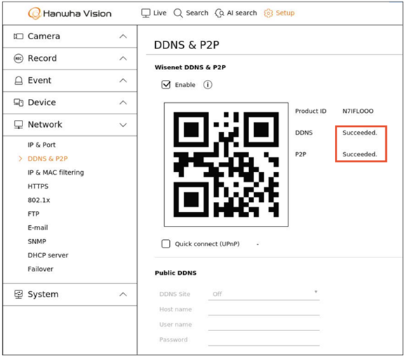 Wisenet (Hanwha) Remote Viewing Setup Instructions