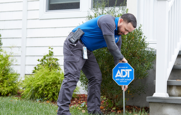 ADT Self Setup- Yard Sign and Window Stickers