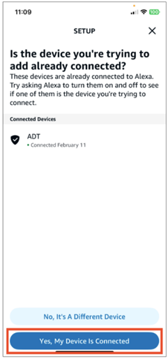 How to Connect ADT Command/Control to Alexa