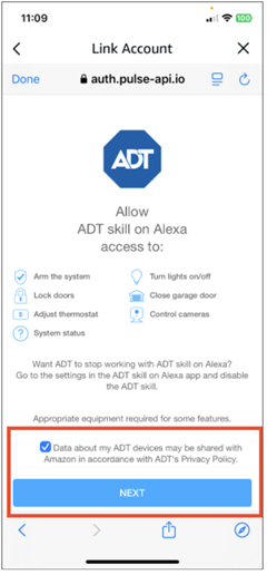 How to Connect ADT Command/Control to Alexa