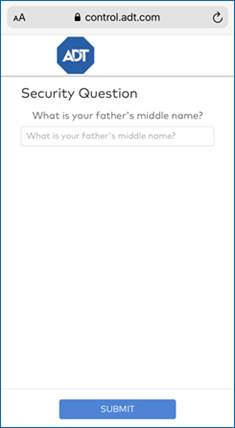 How to reset your ADT Control password