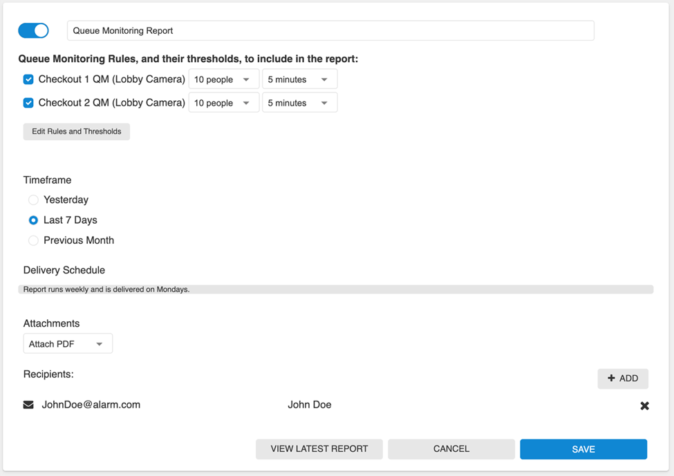ADT Business - Business Activity Analytics