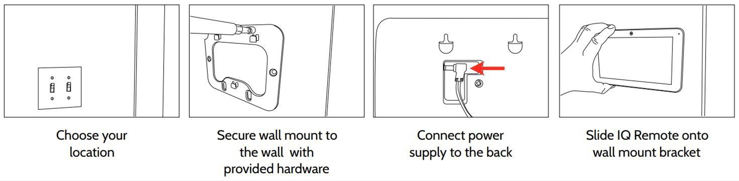 Qolsys IQ Remote Touchscreen: QW9104-840