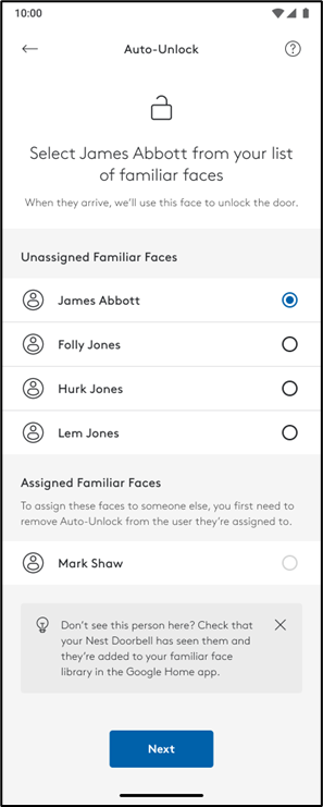 Trusted Neighbor- Adding and Managing Neighbors