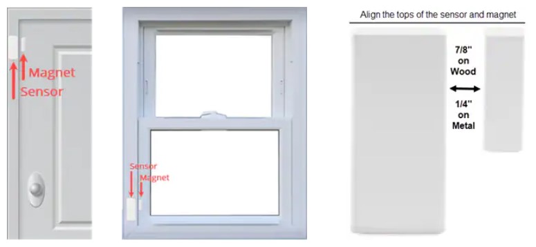 Qolsys Wireless Door / Window Sensor - PG9303