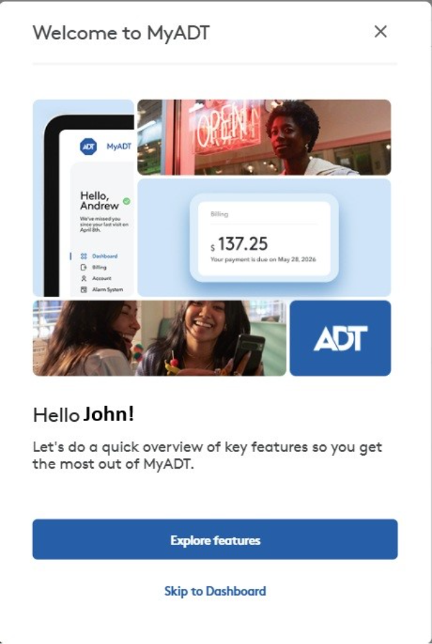 ADT Business- How to Register for a MyADT Account
