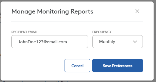 Monitoring Reports