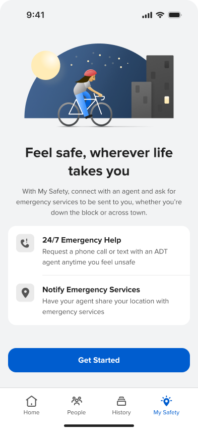 ADT+: MySafety: Protection that moves with you