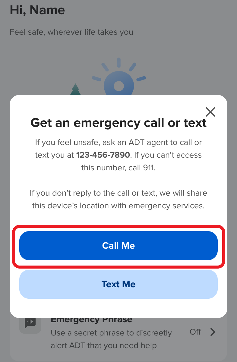 ADT+: MySafety: Protection that moves with you