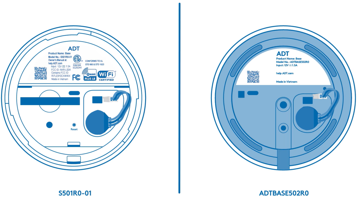 Battery Replacement Instructions- ADT Base (S501R0-01 | ADTBASE502R0 ...