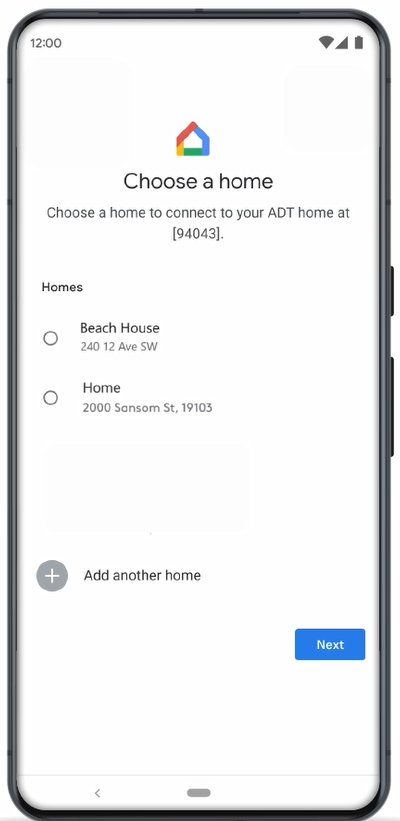 ADT Self Setup- Linking your ADT and Google accounts