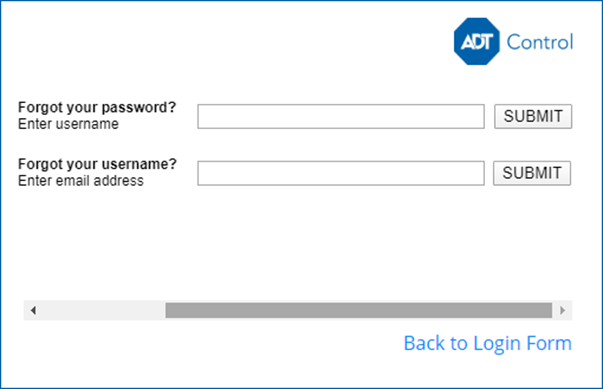How to reset your ADT Control password