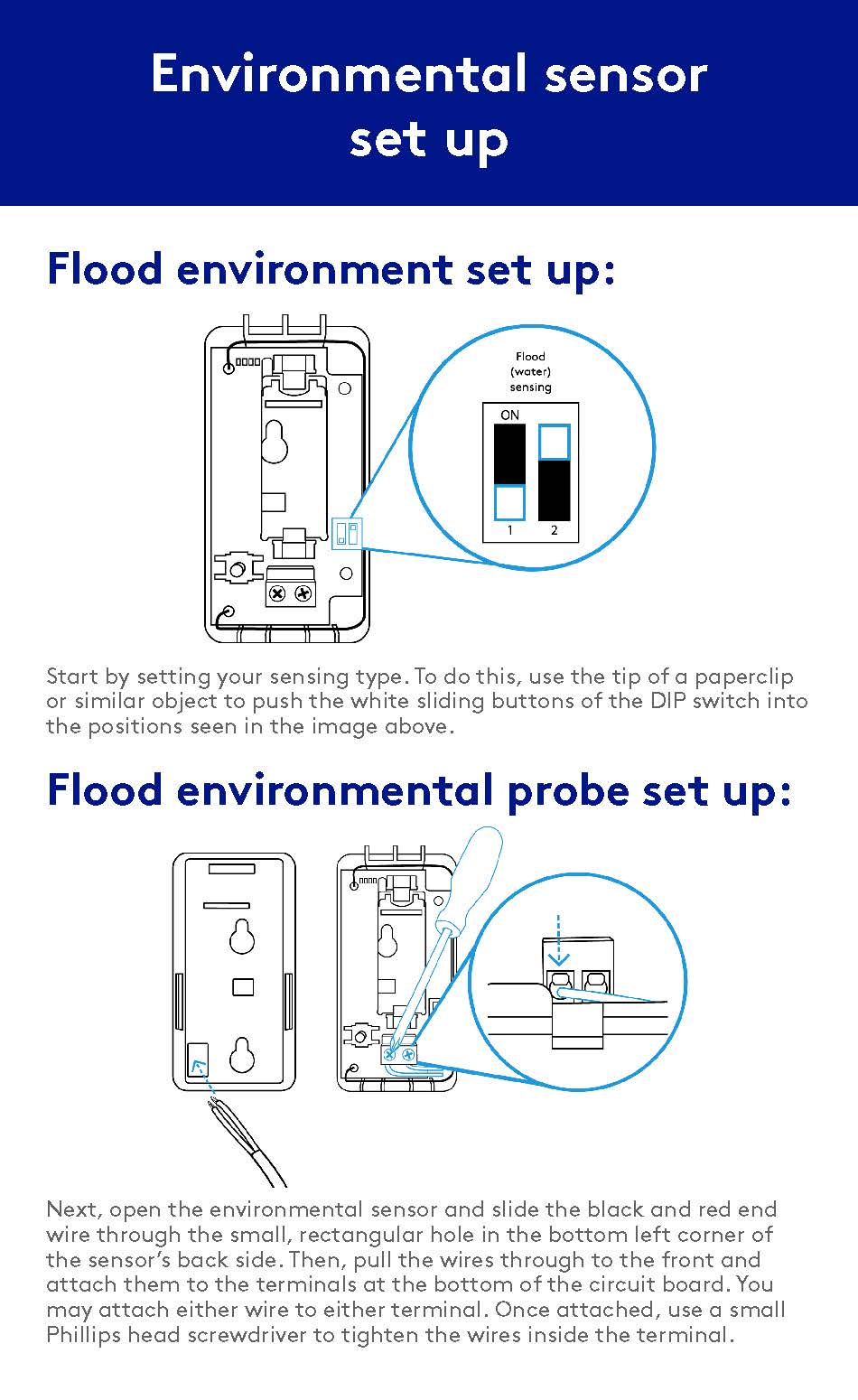Blue - Environmental Sensor Setup