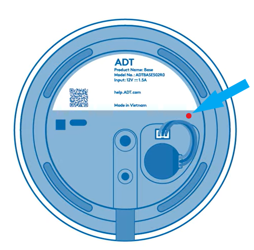ADT Blu- How to Reboot (Reset) the ADT Base (ADTBASE502R0)