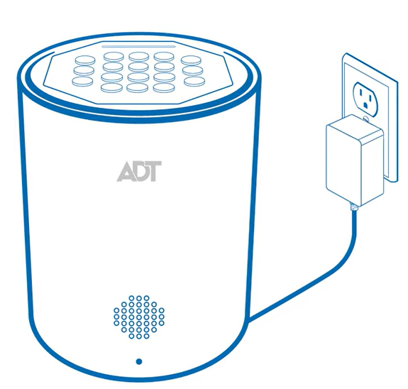 ADT Blu- How to Reboot (Reset) the ADT Base (ADTBASE502R0)